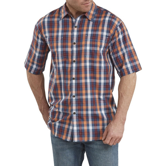 Dickies Ws525 Rdnm Camisa Manga Corta Cuadros Casual