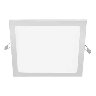 Panel Plafón Embutir Led Candela 18w Cuadrado