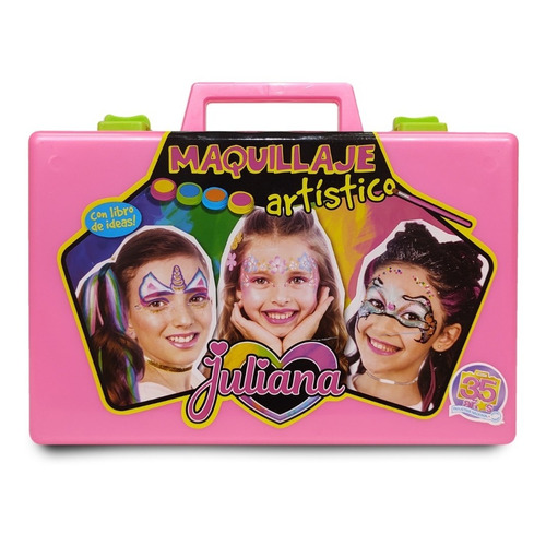 Valija Juliana Maquillaje Artístico Grande Más Accesorios