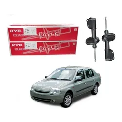  Par Amortecedor Dianteiro Clio Sedan 1.6 1998 A 2002