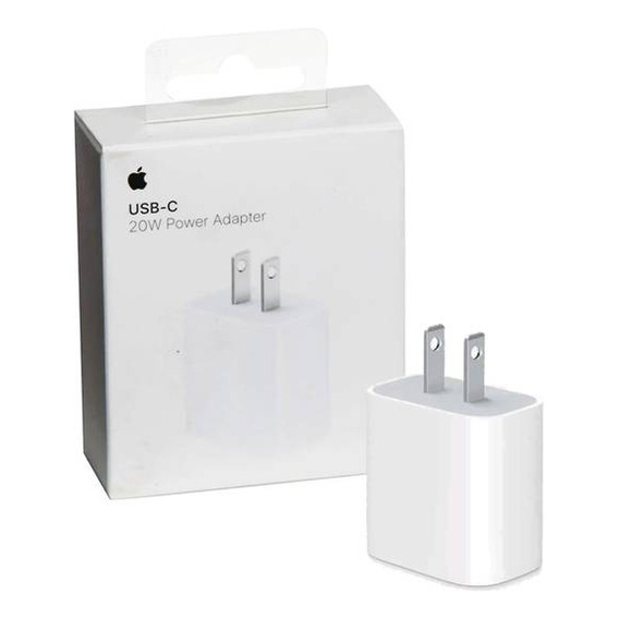 Cubo De Carga Apple USB-C A2305 20W | Blanco
