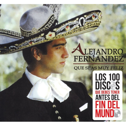 Alejandro Fernández - Que Seas Muy Feliz - Cd Disco Digipack