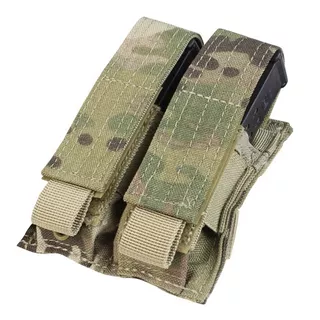 Porta Cargador Doble Condor Tactico Pistola Molle Multicam