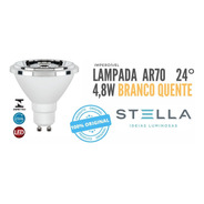 Lampada Ar70 Stella 4,8w Branco Quente 24° Gu10 - Sth8434/27