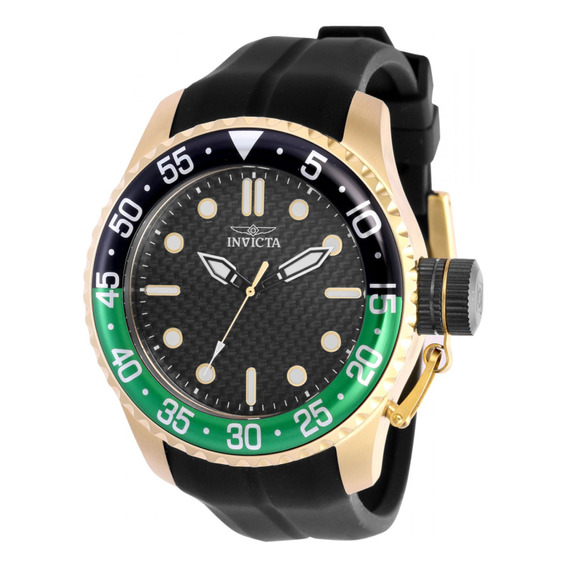 Reloj Para Hombres Invicta Pro Diver 35661 Negro