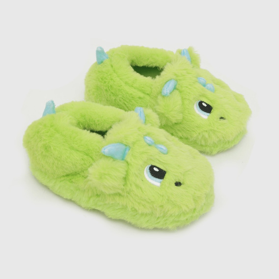 Pantufla Para Niño De Niñio Ludica Verde (21 A 27)