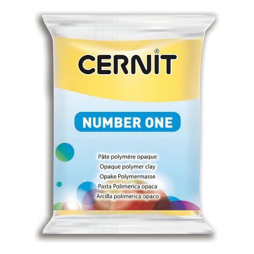 Cernit Number One Arcilla Polimérica 56 G Colores A Elección Color Amarillo