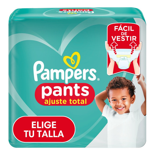 Pañales Pampers Ajuste Total XXG