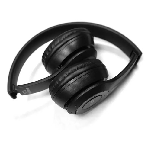 Audífonos Inalámbricos Bluetooth P47 Diadema Manos Libres Color Negro