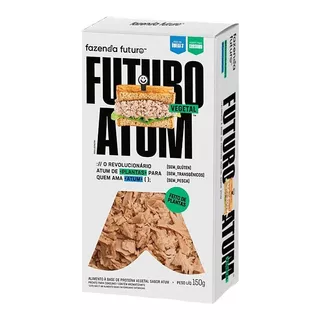 Atum Vegano Vegetal Atum Do Futuro - Fazenda Futuro 150g