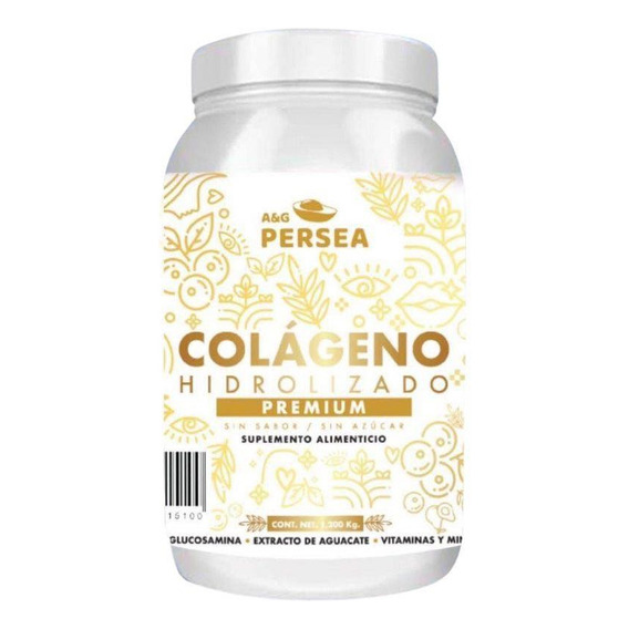 Colageno Premium A&g Persea 1.2 Kg, Sin Sabor 