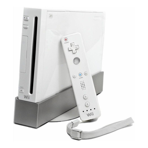 Nintendo Wii RVL-001 (USA) 512MB Standard color  blanco