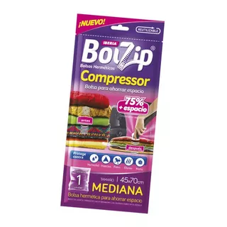 Bolsa Para Guardar Ropa Vacio Bolzip Compressor Mediana