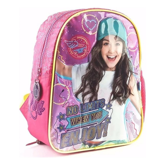 Mochila Espalda 12 Pulgadas Soy Luna Wabro 81445 Color Violeta