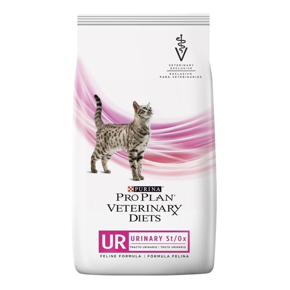 Alimento Pro Plan Veterinary Diets Urinary ST/OX para gato adulto sabor mix en bolsa de 7.5 kg