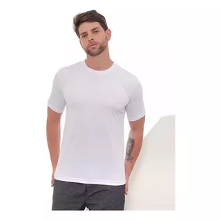 Ujeans Camiseta Branca Masculina Básica