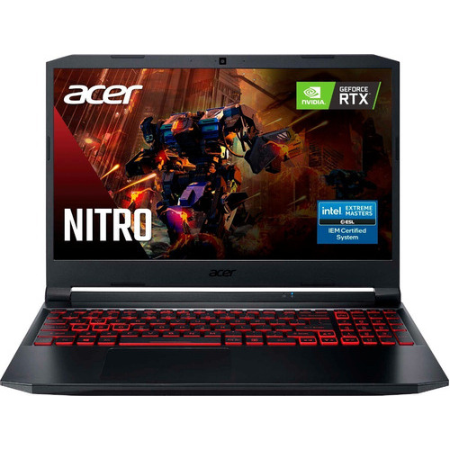 Notebook Acer Nitro I7 11va 16gb Ssd512 Rtx3050ti 144hz 15,6 Color Negro