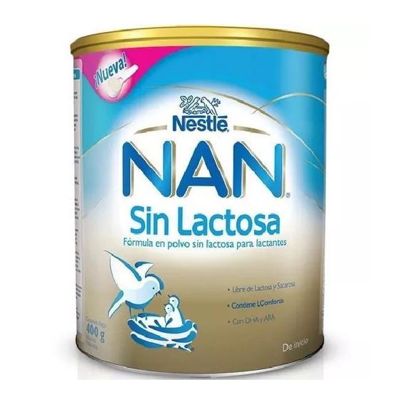 Nan Sin Lactosa 400gr Nestlé 