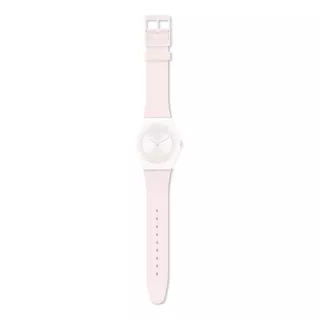 Correa Malla Reloj Swatch Pinksparkles Suop110 | Asuop110 Ancho 20 Mm Color Rosa Claro