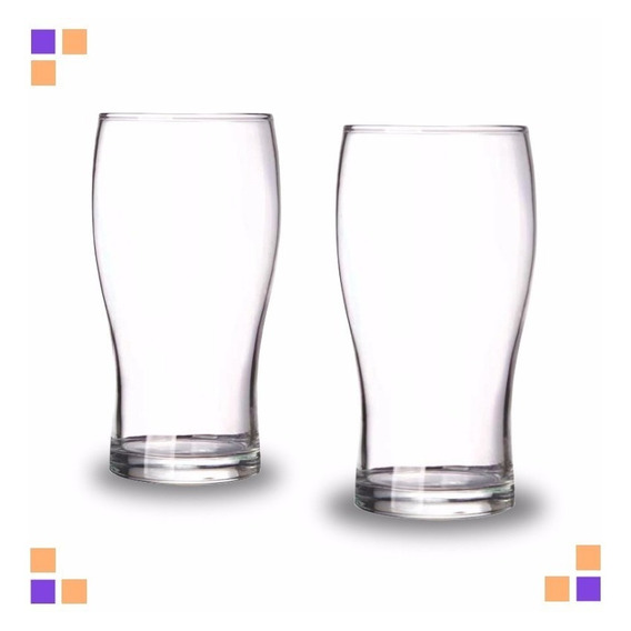 Vaso Rigolleau Pinta 540 Ml Set X36 Unidades Vidrio