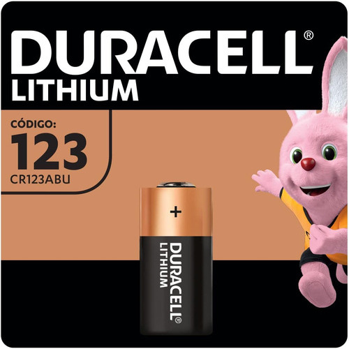 1 Pieza CR123 Duracell 123 Blister No Recargable Mn123