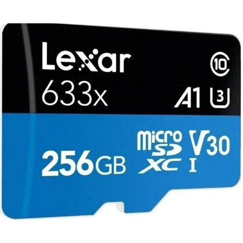 Memoria Microsd Lexar High-performance 256gb 633x A1 V30 4k