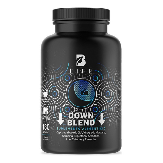 Quemador Nocturno Sin Estimulante De 180c. Down Blend B Life