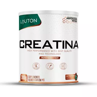 Creatina Monohidratada Ultrapure 300g - Lauton Nutrition