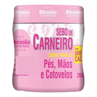 Creme Sebo De Carneiro 200g - Anti Ressecamento E Rachaduras