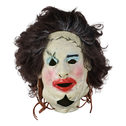 Máscara Masacre En Texas Pretty Woman Leatherface Halloween Color Multicolor