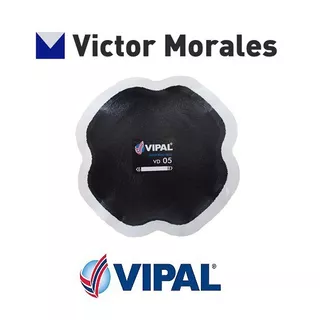 Parches Vipal Vd05 Para Reparación De Neumáticos 10und X C