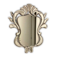 Espelho Veneziano Bisote Lavabo Banheiro Sala (veja O Vídeo)