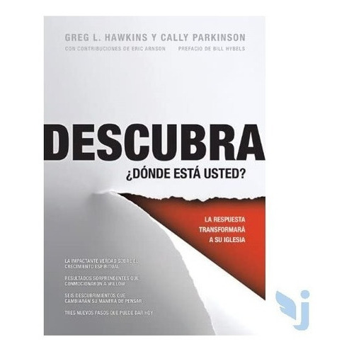 Descubra ¿donde Esta Usted?, De Greg L.hawkins-cally Parkinson. Editorial Peniel, Tapa Blanda En Español, 2008