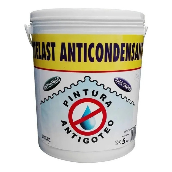 Pintura Anticondensante P/chapa Que No Transpire X5  Kg