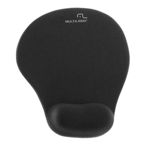 Mouse Pad Multilaser AC024 de tela 19.5mm x 23.5mm x 3mm negro