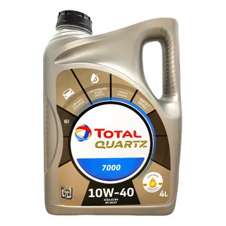 Aceite Total Quartz 7000 10w40 Semisintetico Nafta Y Diesel