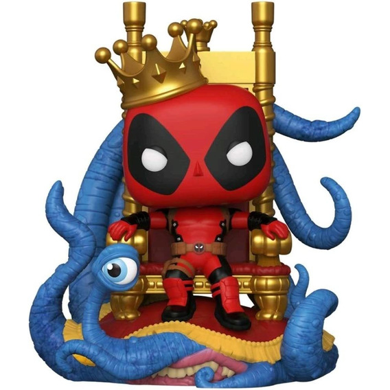 Pop Deluxe Marvel Heroes, El Rey Deadpool, En El Trono