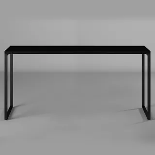 Escrivaninha E-led Brasil Escritório Industrial Vintage Mdp De 150cm X 70cm X 60cm Preto