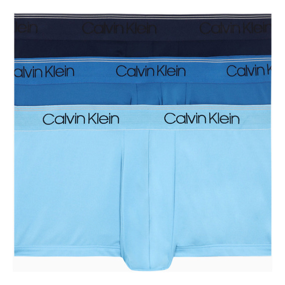 Paquete De 3 Trunk Multicolor Microfiber Calvin Klein