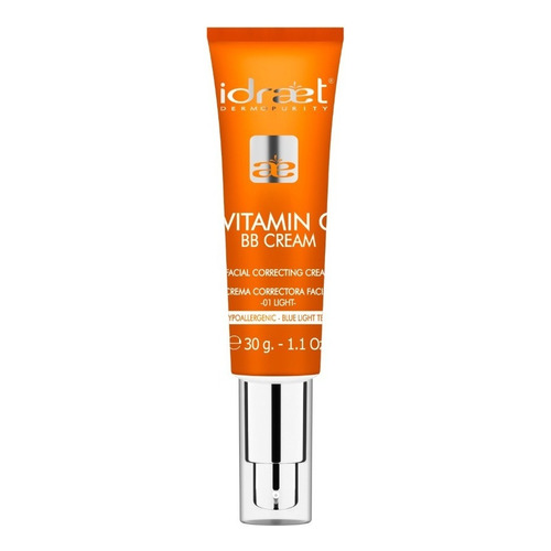 Base de maquillaje en crema Idraet Vitamina C VITAMIN C BB CREAM - 30g