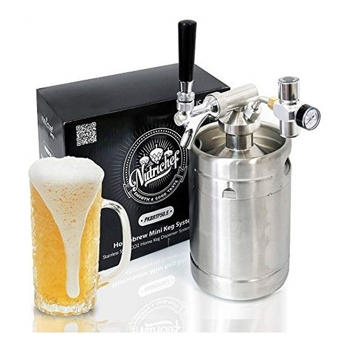 Dispensadores De Cerveza De Grifo Nutrichef Pkbrtp50.5