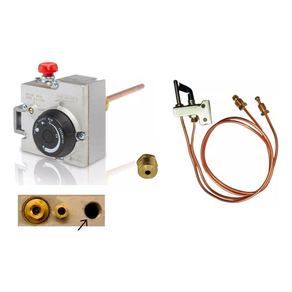Termostato Boiler Iusatrol Automatico Kit