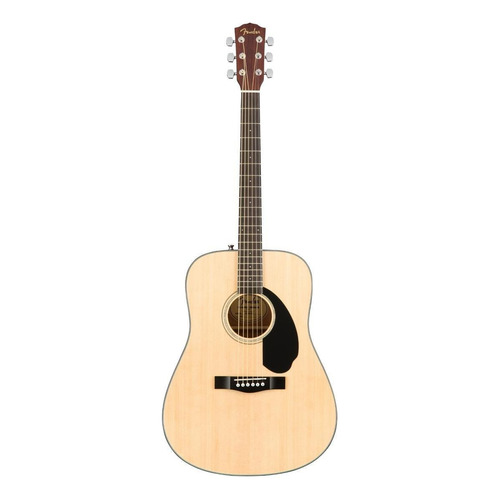 Guitarra acústica Fender Classic Design CD-60S para zurdos natural nogal brillante