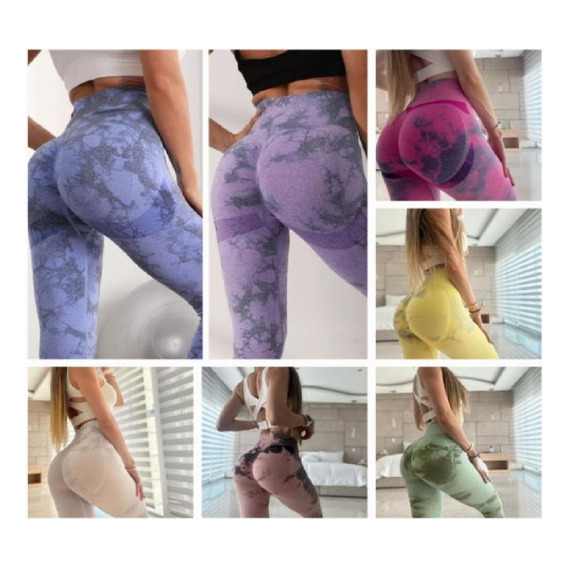 1 Legging Shey Shey Con Push Up Y Scrunch - Levanta Pompis