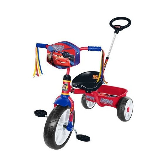 Triciclo Para Niño De 4 A 6 Años Apachemod Cars Color Rojo