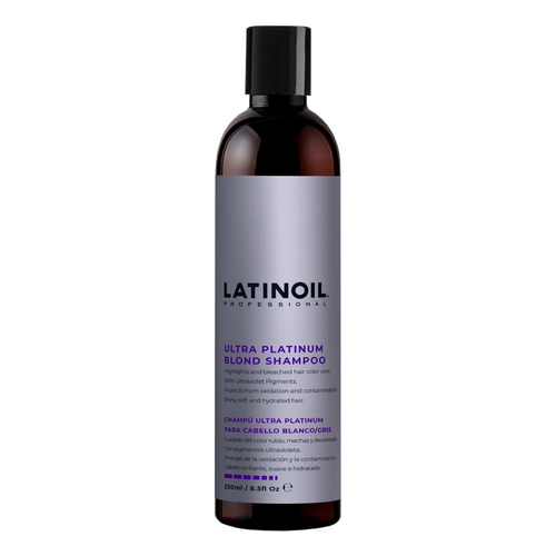  Shampoo Ultra Platinum Latinoil 250 Ml