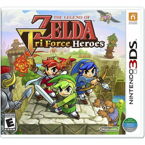 The Legend Of Zelda: Triforce Heroes - 3ds