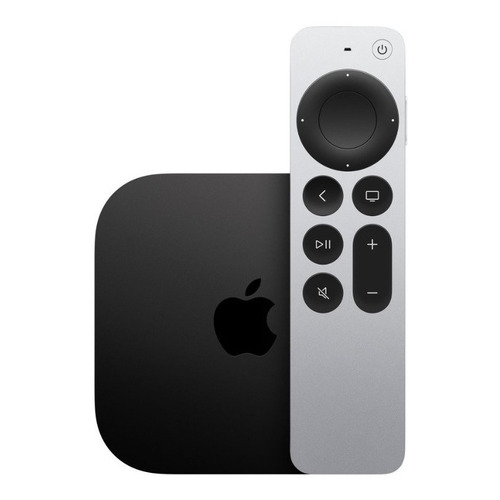  Apple TV 4K (Wi‑Fi + Ethernet) A2843 3.ª generación 2022 de voz 4K 128GB negro