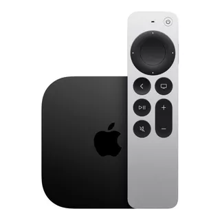  Apple Tv 4k (wifi + Ethernet) A2843 3.ª Generación 2022 De Voz 4k 128gb Negro