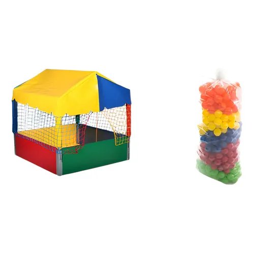 Piscina1x1 Slim Para Crianças + 500 Bolinhas | Parcelamento sem juros